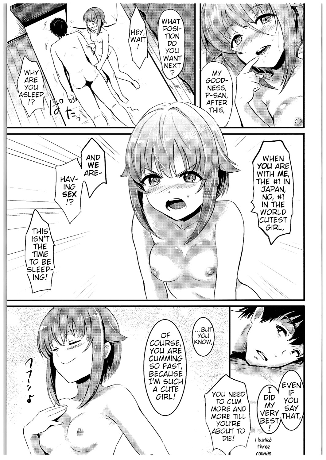 Hentai Manga Comic-Gangbang Play With my Cute Self-Read-4